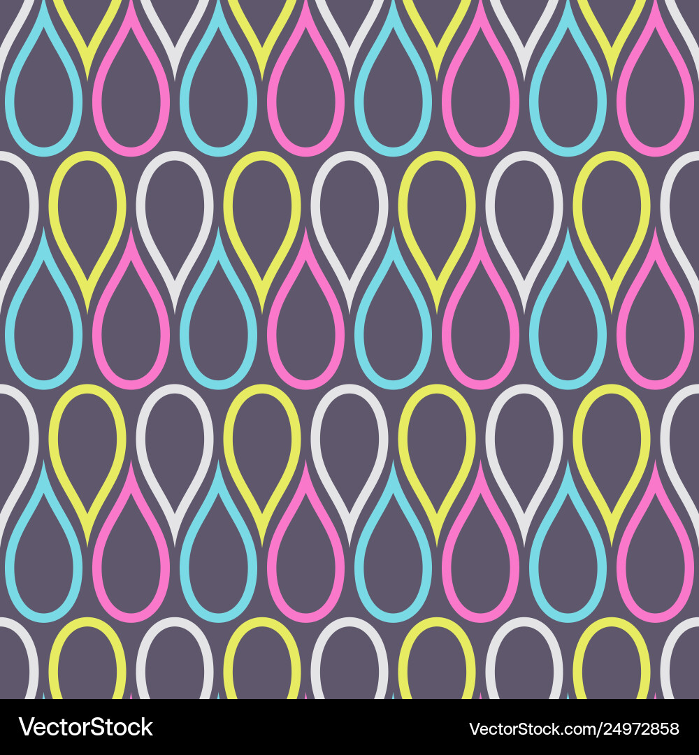 Abstract seamless pattern color drops Abstract seamless pattern color drops vector image