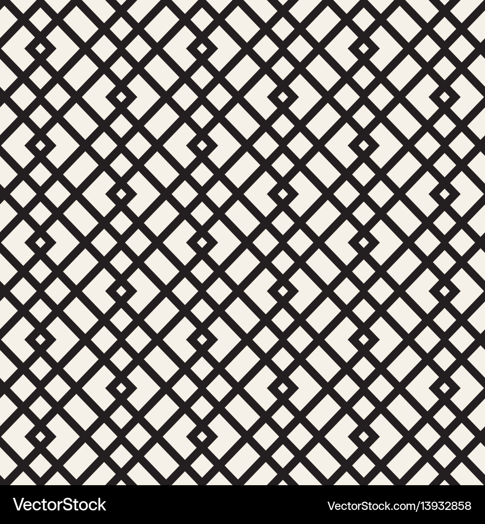 Geometric Lattice Pattern Vector Image