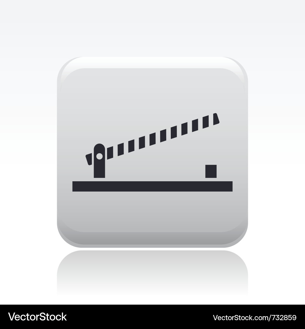 Bar acces icon Vector Image