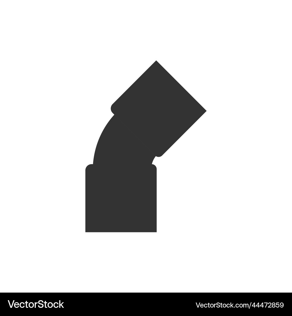 Pipe connection icon design Pipe connection icon design Vector Image