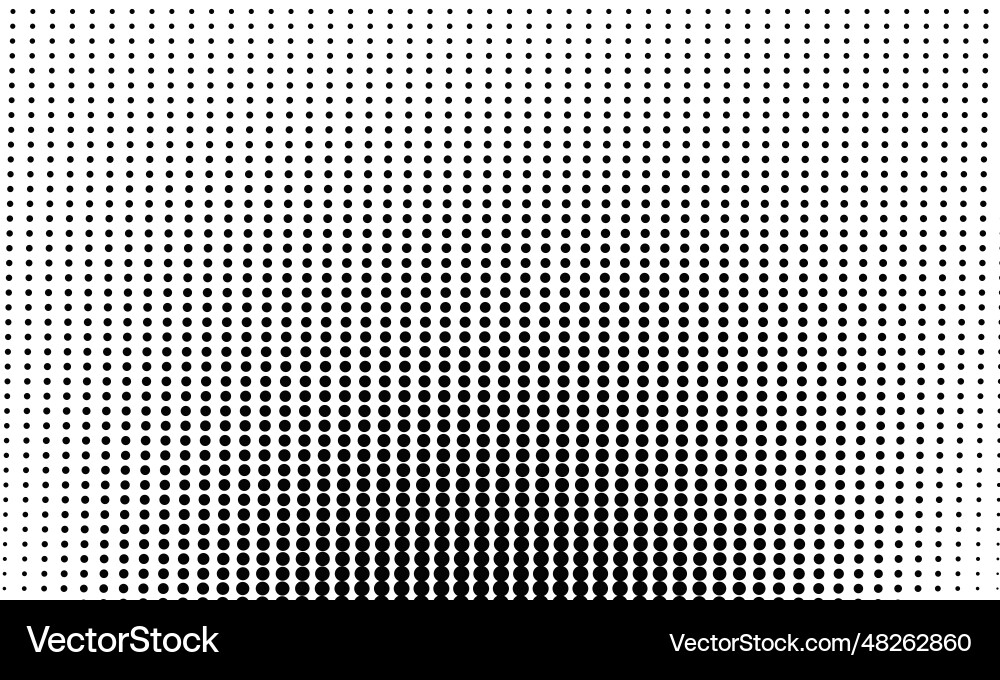 Abstract black dots pattern Vector Image