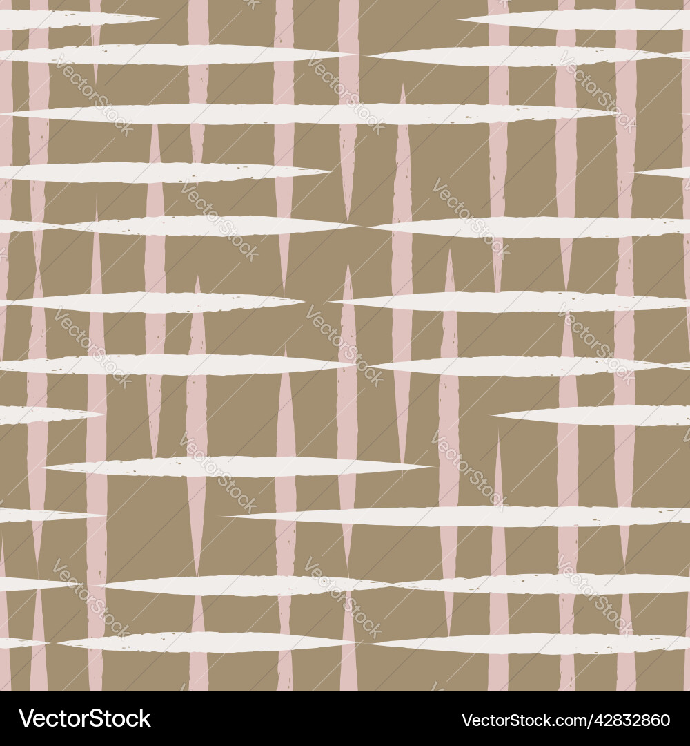 Blots stripes pink ocher seamless pattern Blots stripes pink ocher seamless pattern vector image