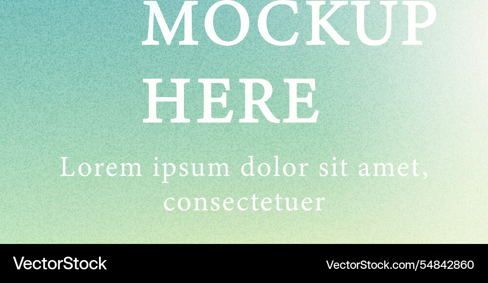 Gradient ripped paper mock-up design background vector image