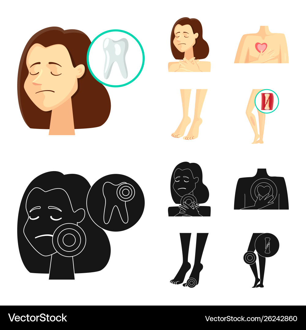 Isolated object hospital and rendering symbol Isolated object hospital and rendering symbol vector image