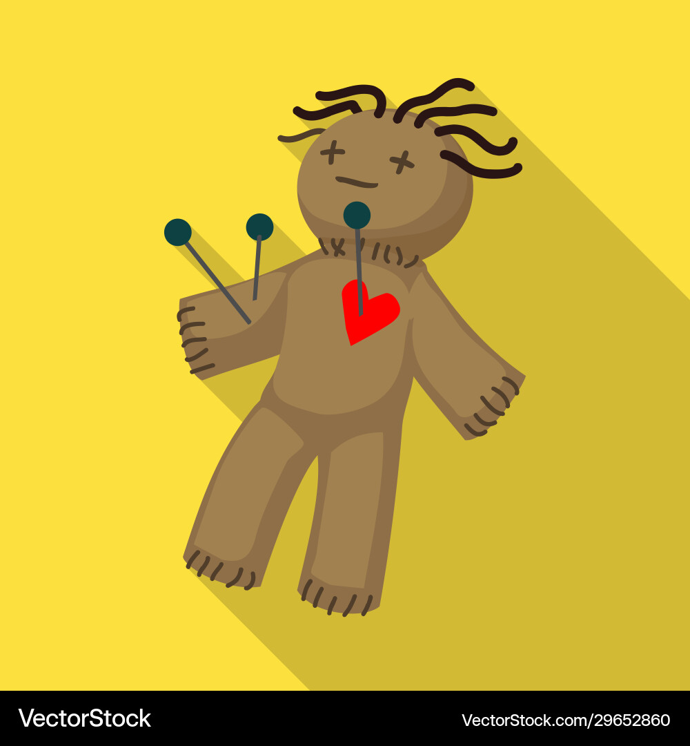 Isolated object voodoo and doll icon web Vector Image