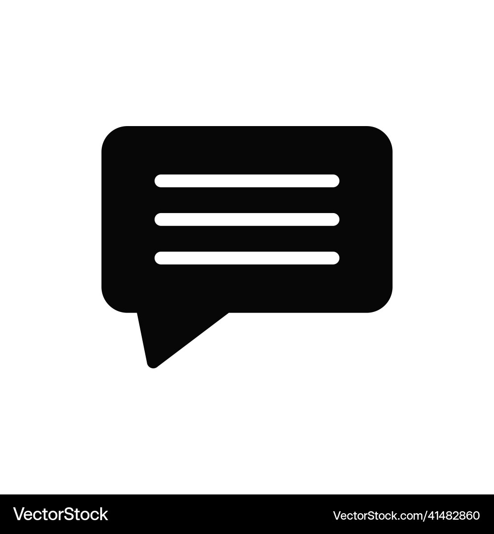 Text message icon ui sign Text message icon ui sign vector image
