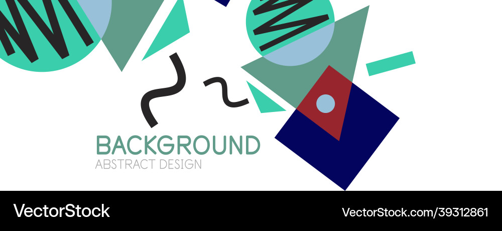 Abstract background blocks lines triangles Abstract background blocks lines triangles vector image