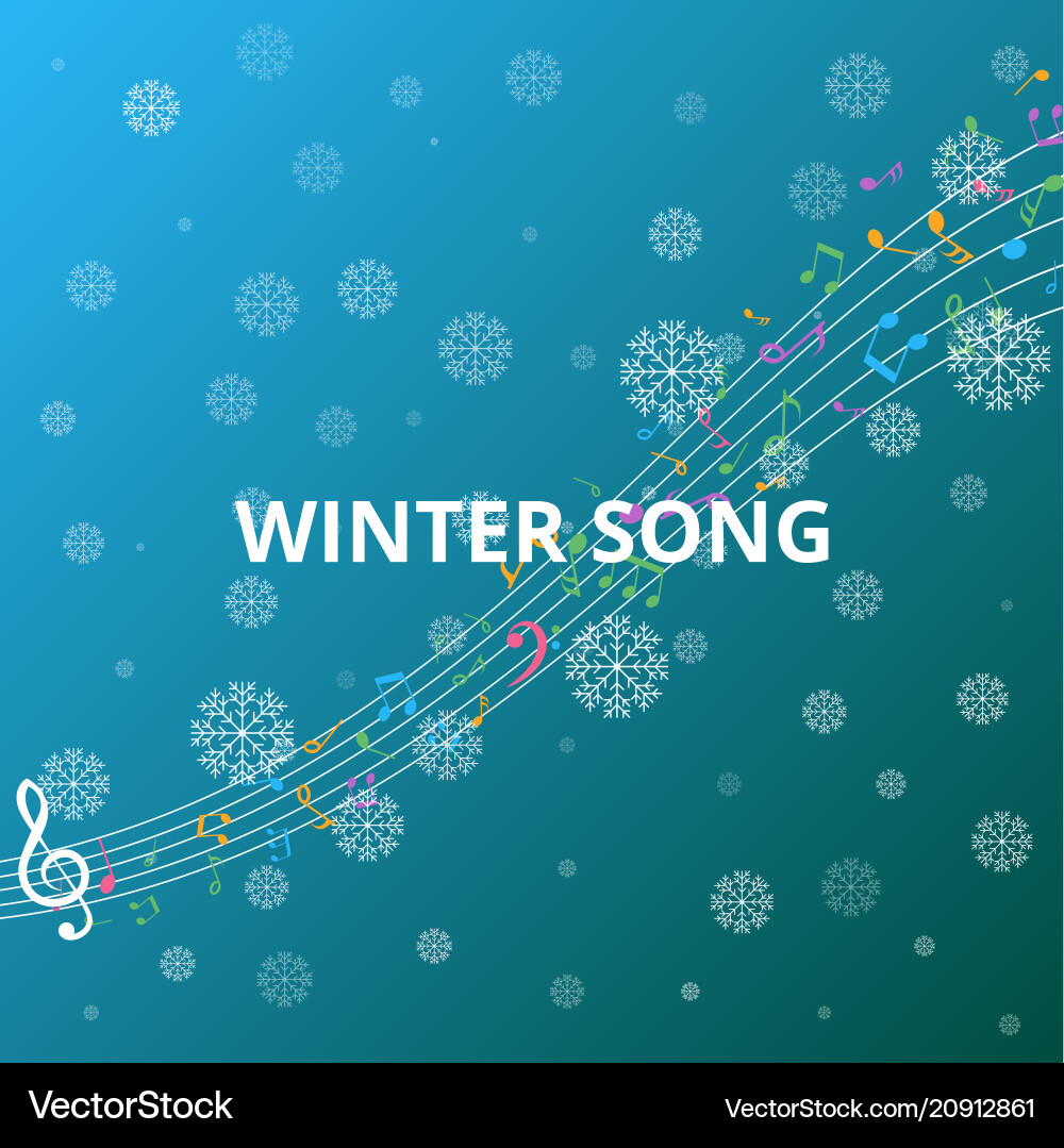 Abstract background with colorful music notes Abstract background with colorful music notes vector image