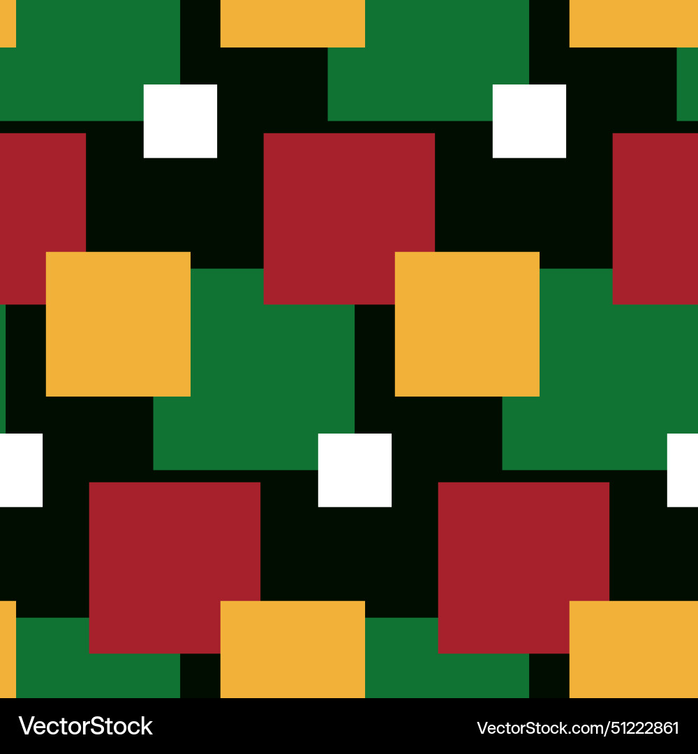 Abstract seamless pattern for juneteenth Vector Image