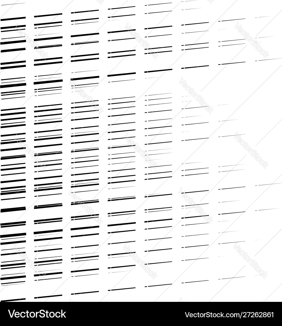 Dashed irregular lines segment horizontal stripes Dashed irregular lines segment horizontal stripes Vector Image