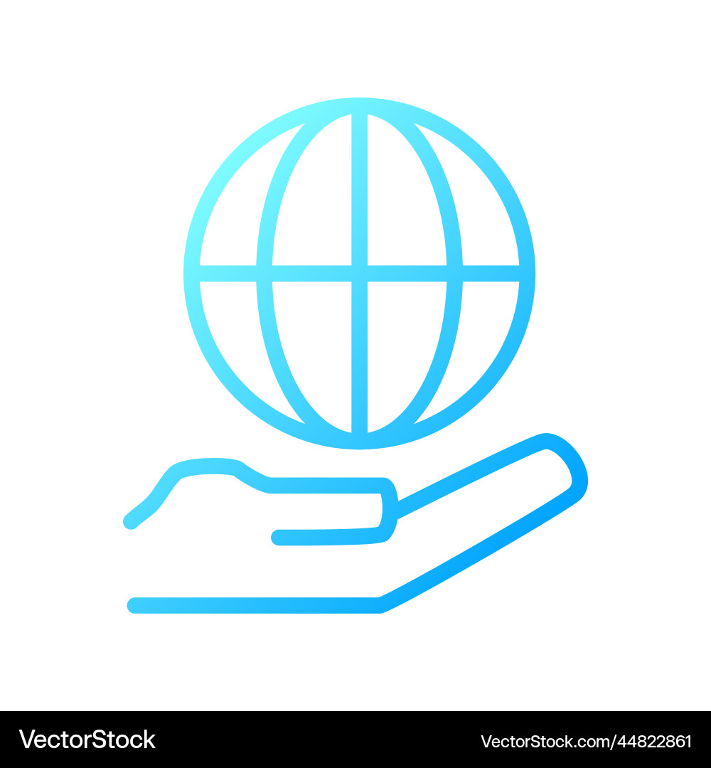 Internet service pixel perfect gradient linear Internet service pixel perfect gradient linear vector image