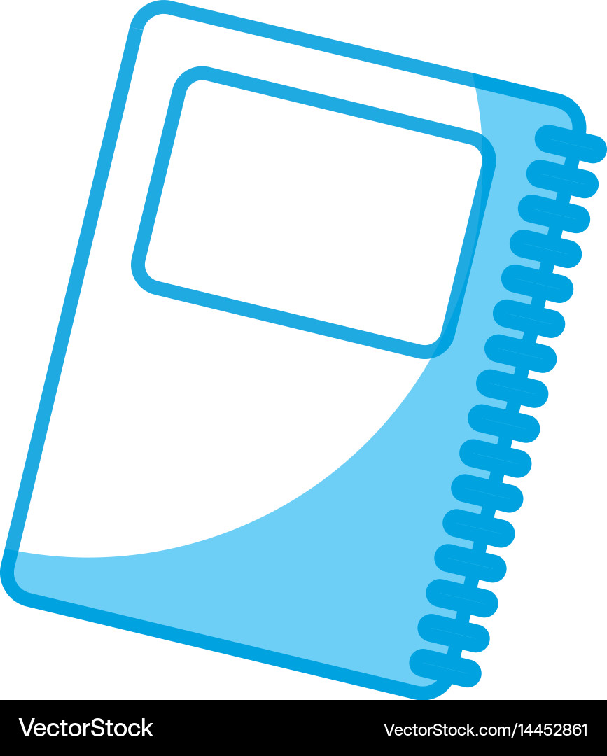 Notebook icon image vector image