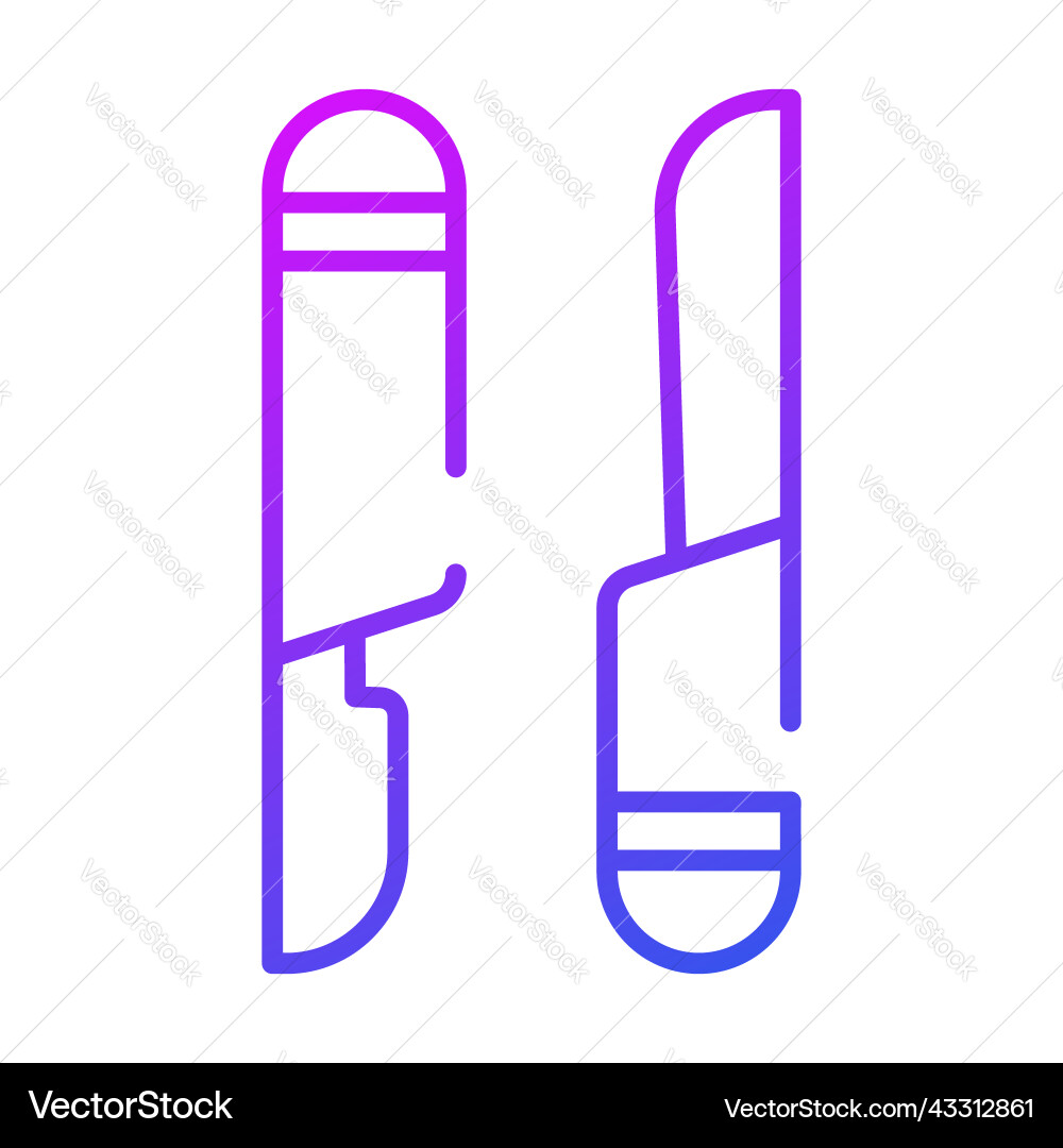 Scalpel modern concepts design Vector Image