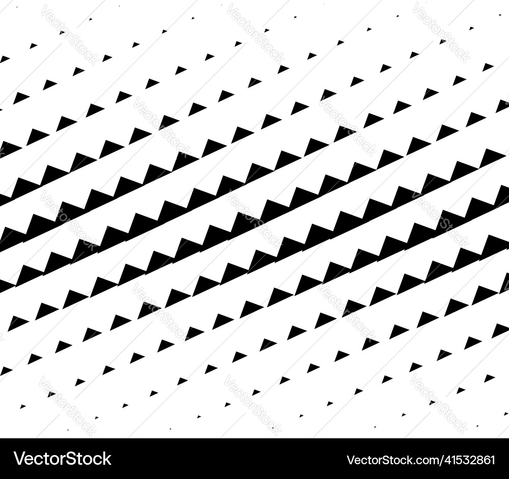 Triangle halftone texture pattern geometric Triangle halftone texture pattern geometric Vector Image