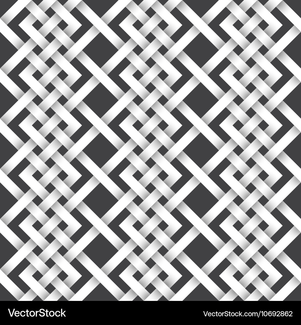 Abstract repeatable pattern background of white vector image