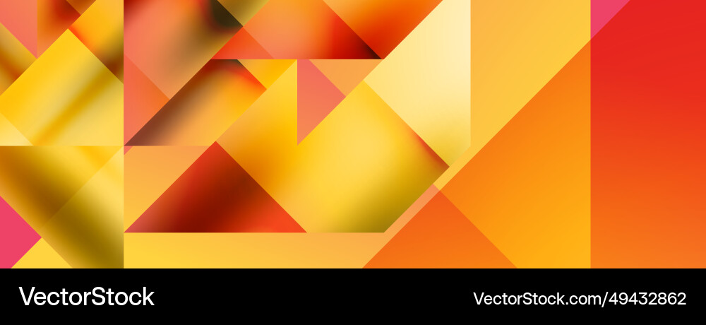 Captivating abstraction triangles Vector Image