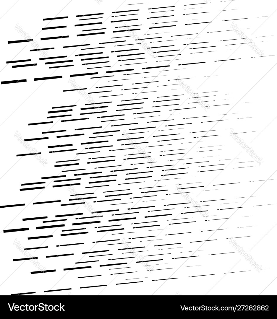 Dashed irregular lines segment horizontal stripes Dashed irregular lines segment horizontal stripes Vector Image