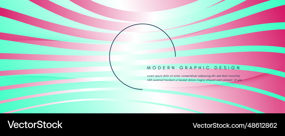 Gradient background 3d fluid shapes curve Vector Image