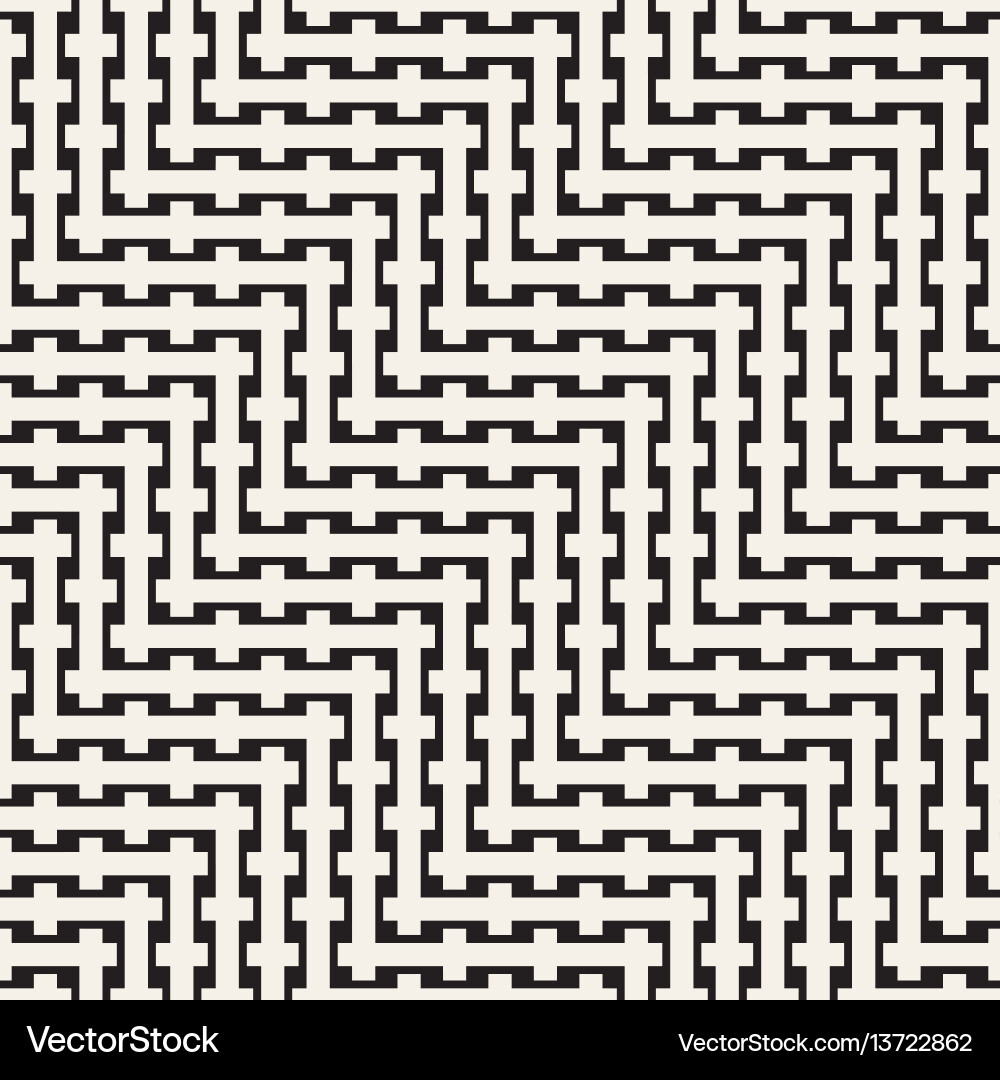 Weave seamless pattern stylish repeating texture Weave seamless pattern stylish repeating texture vector image