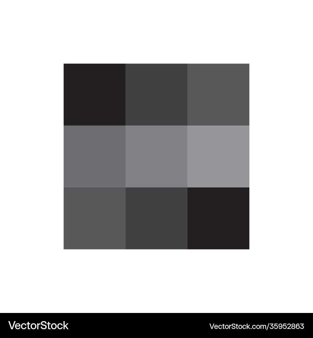 Minimal abstract shape isolated geometric object Minimal abstract shape isolated geometric object vector image