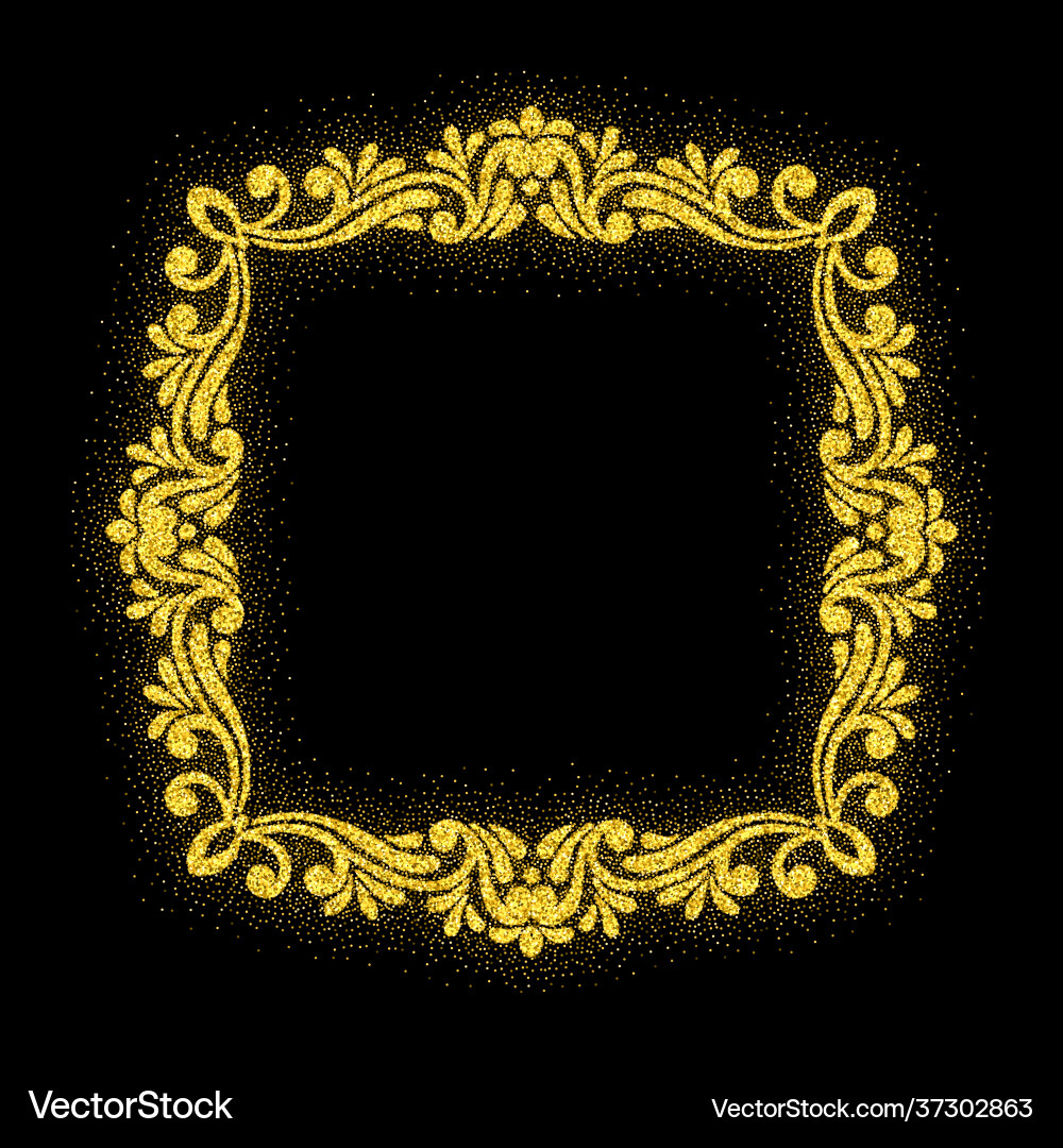 Retro shiny frame or border Retro shiny frame or border vector image