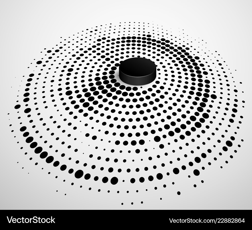 Abstract 3D Circular Button Background vector image