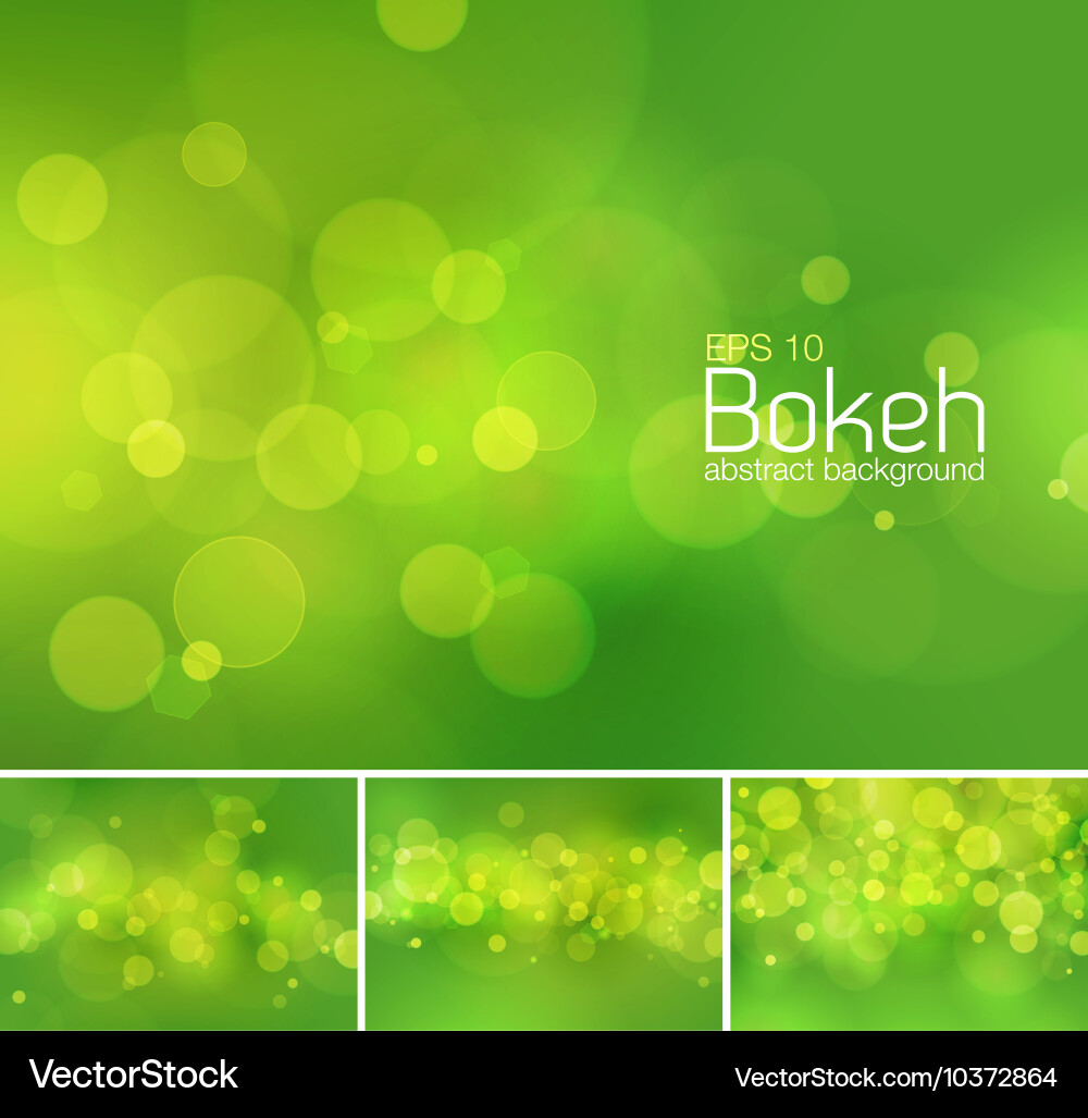 Bokeh and blur abstract background vector image