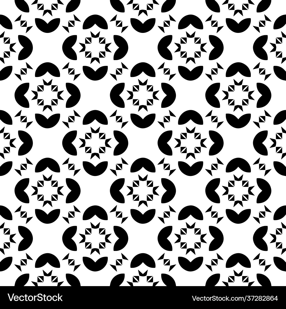 Geometric pattern with triangular elements Vector Image