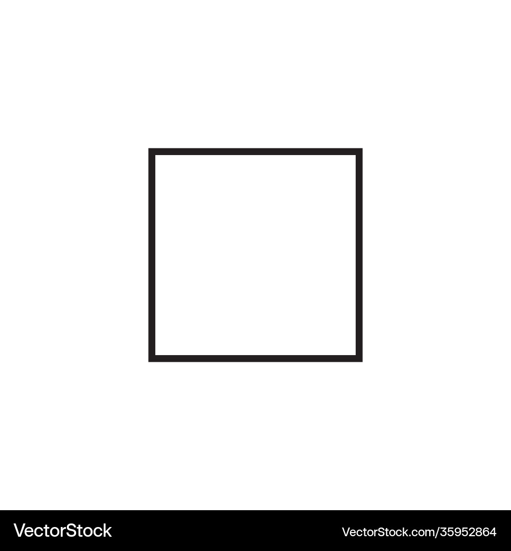 Minimal abstract shape isolated geometric object Minimal abstract shape isolated geometric object vector image