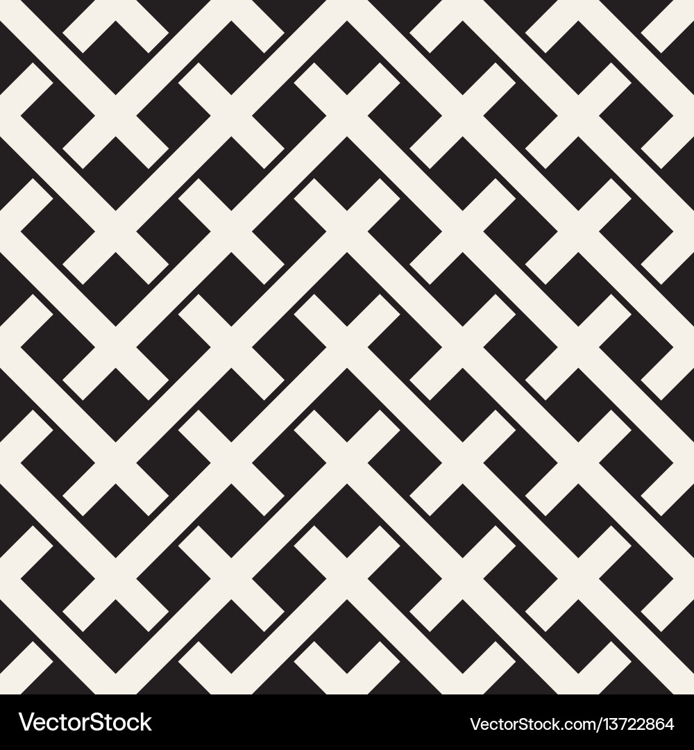 Weave seamless pattern stylish repeating texture Weave seamless pattern stylish repeating texture vector image