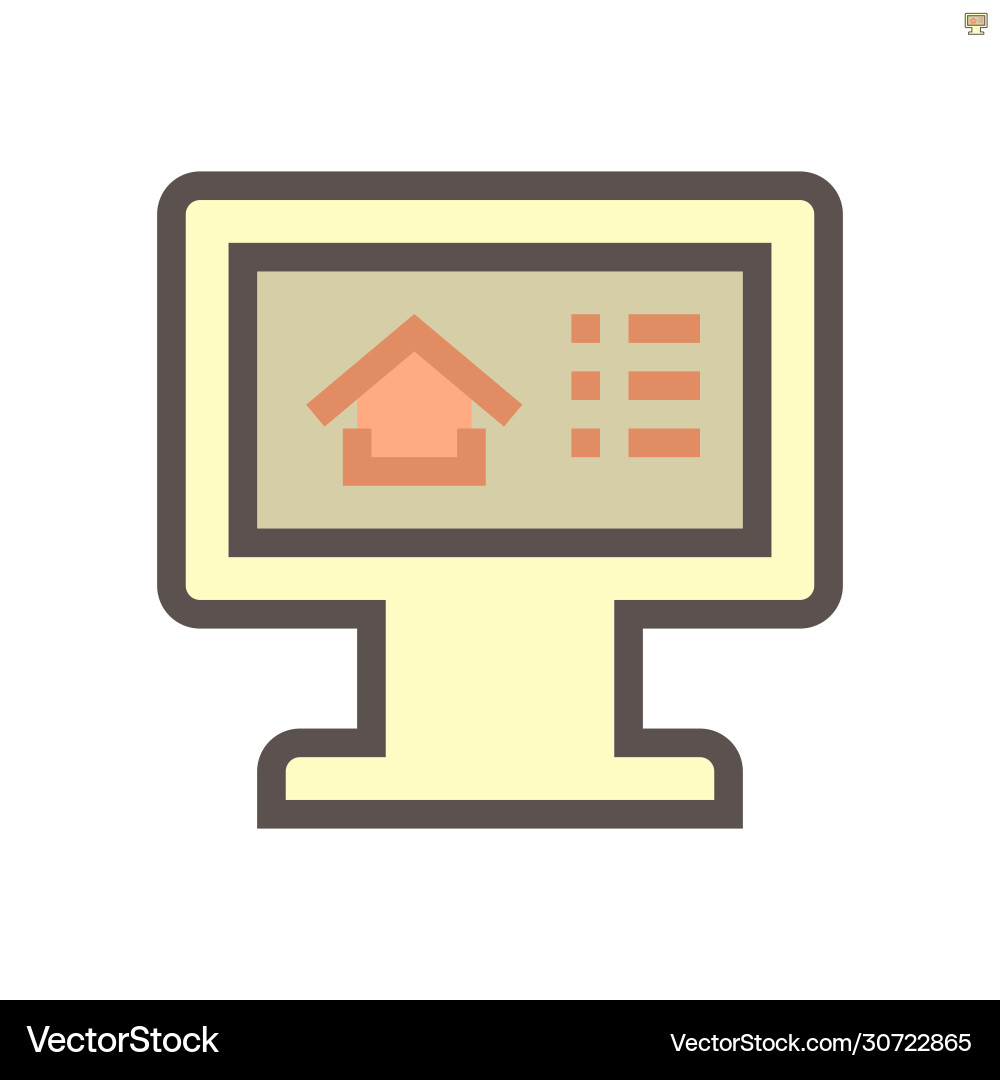 Engineering design and computer icon Engineering design and computer icon vector image