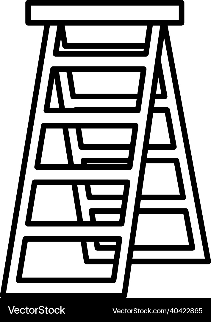 Ladder icon design template isolated Vector Image