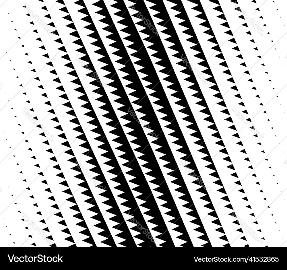 Triangle halftone texture pattern geometric Triangle halftone texture pattern geometric vector image