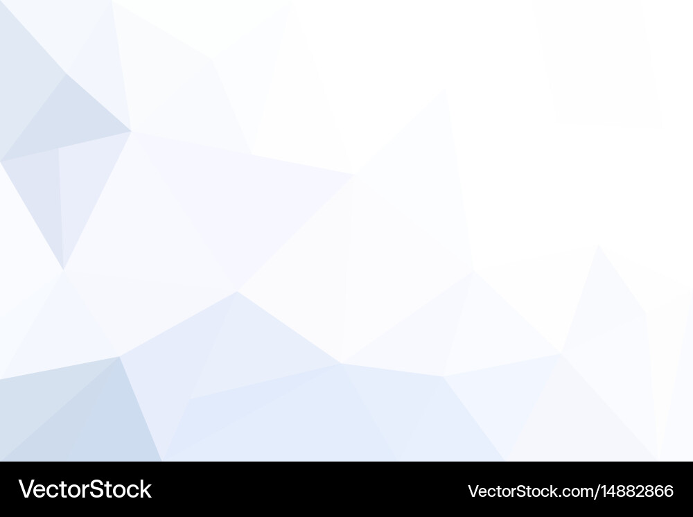 Light-colored background in low poly style vector image