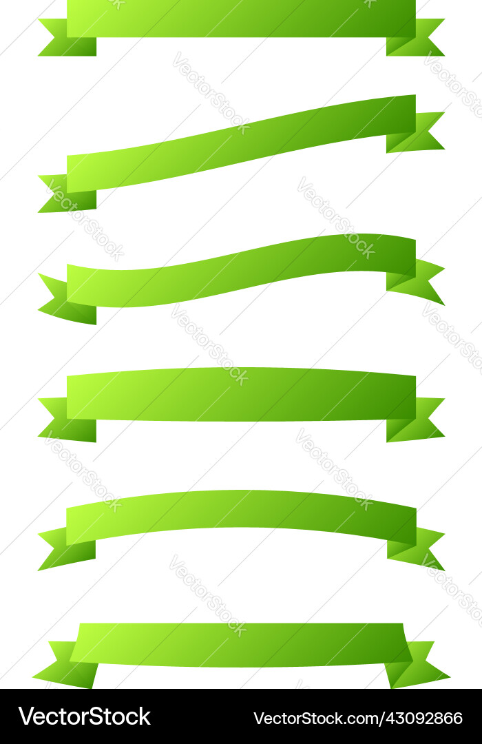 Ribbon bow tag and label element set Vector Image
