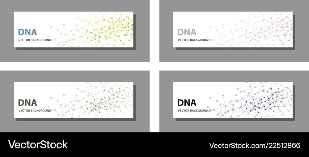 Set of 9 templates for presentation slides Vector Image