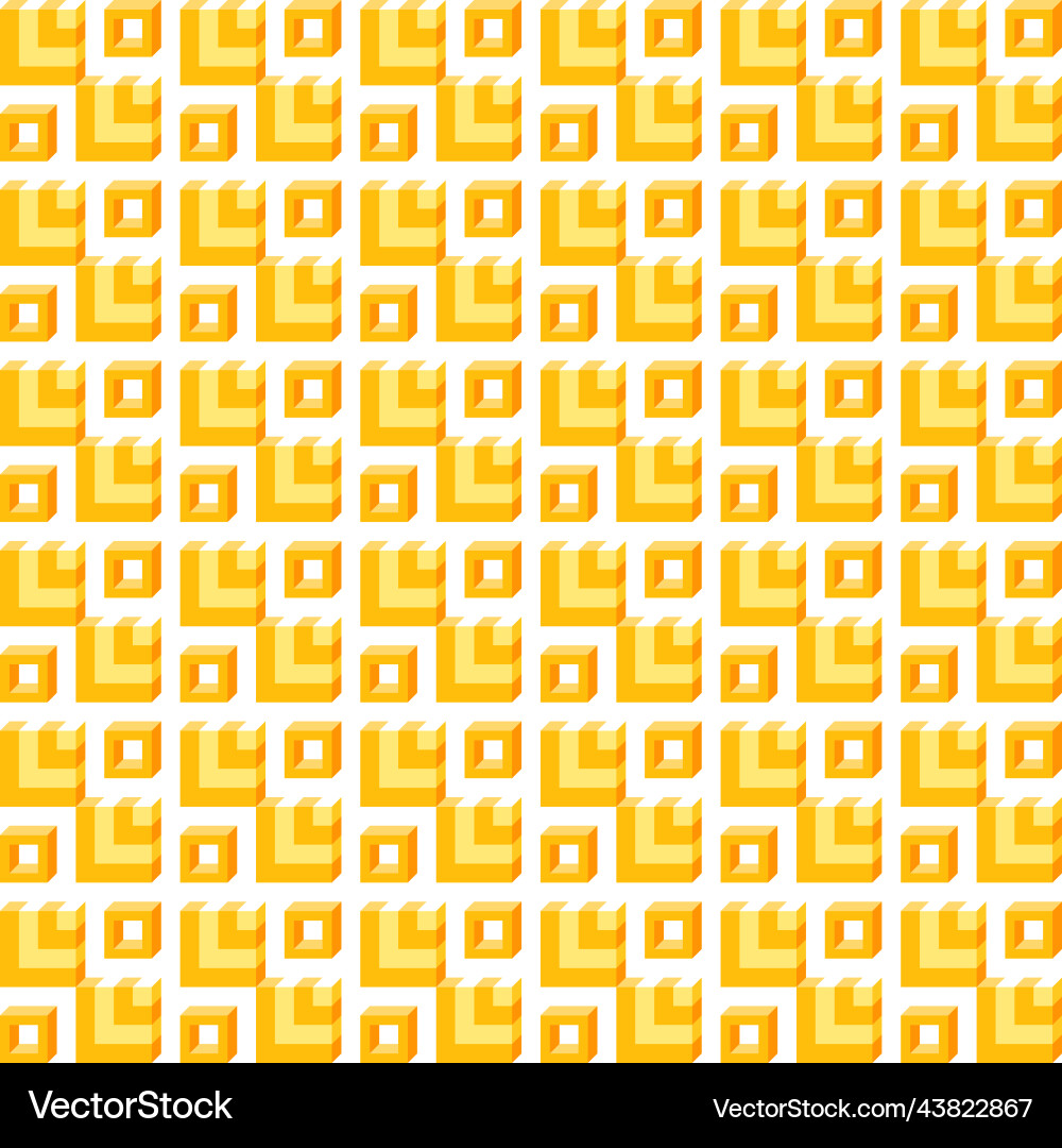 Abstract tile pattern seamless Vector Image