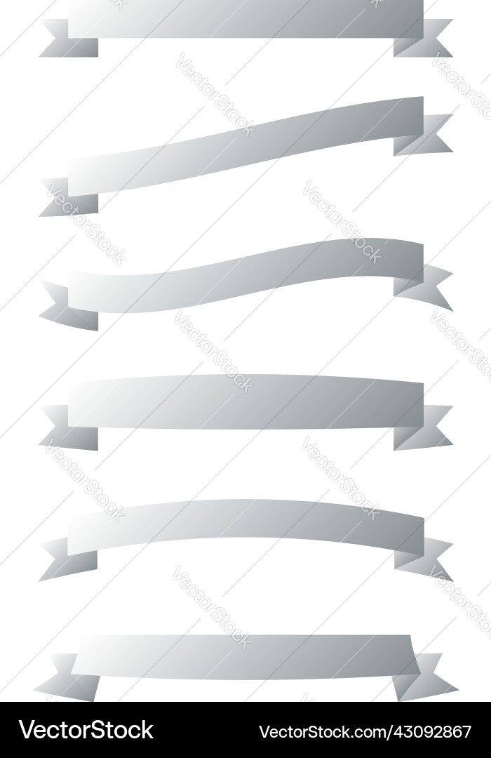 Ribbon bow tag and label element set Ribbon bow tag and label element set Vector Image