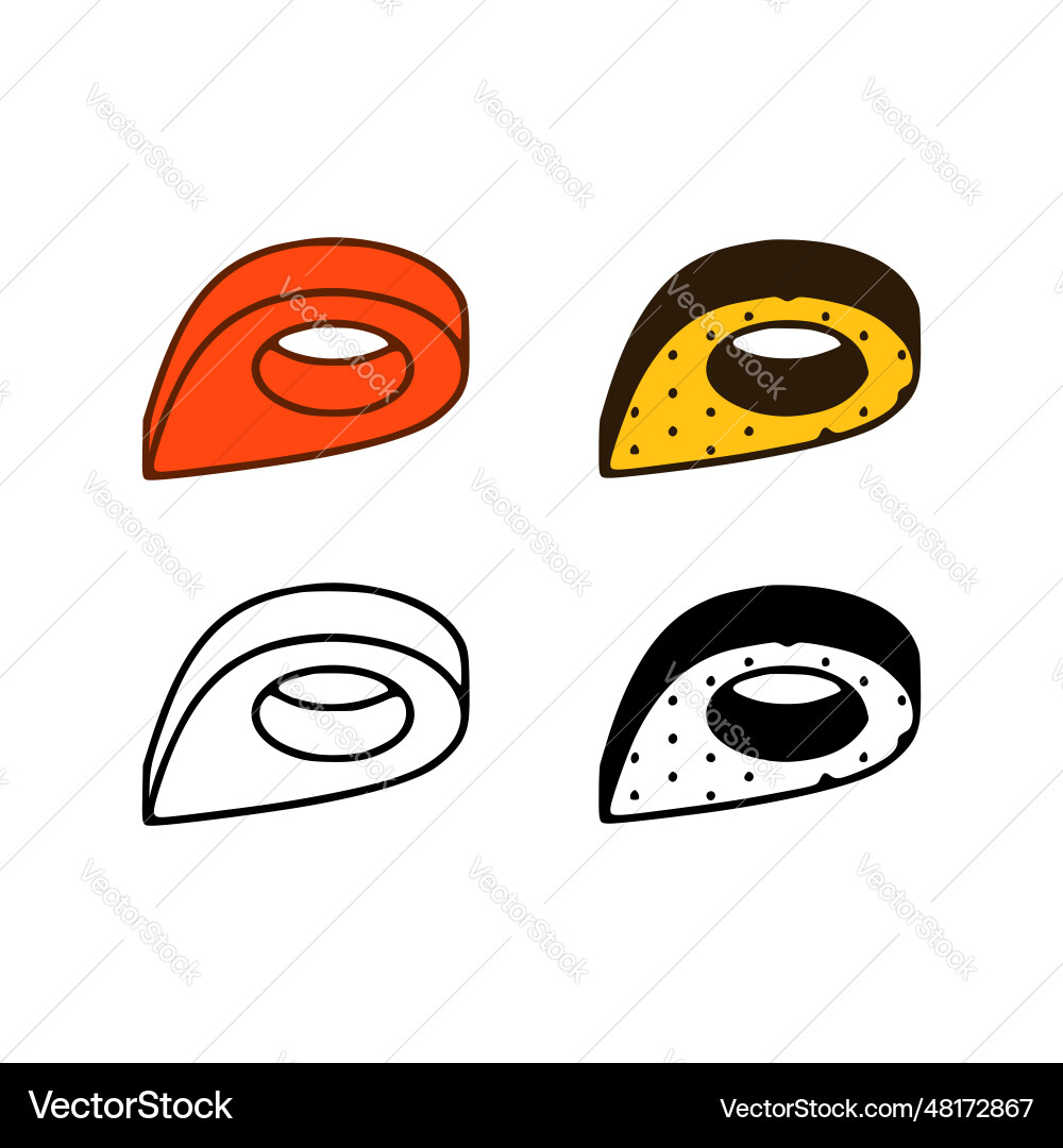 Set of location pins in different styles isolated vector image