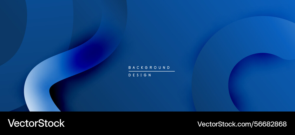 Abstract blue layers create dynamic background Abstract blue layers create dynamic background vector image