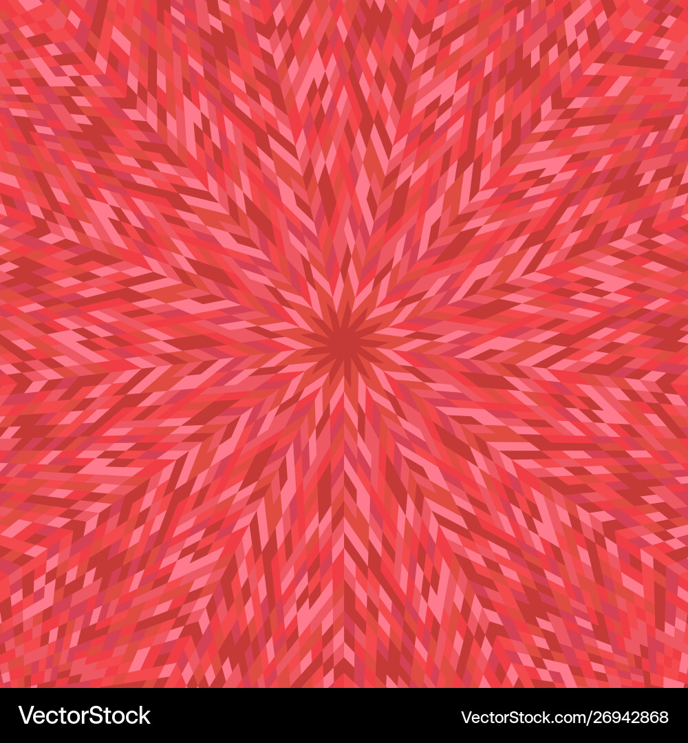 Colorful round tiled pattern mosaic background vector image