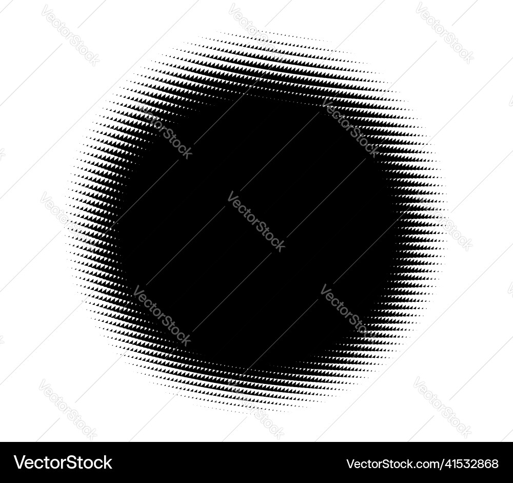 Triangle halftone texture pattern geometric Triangle halftone texture pattern geometric vector image