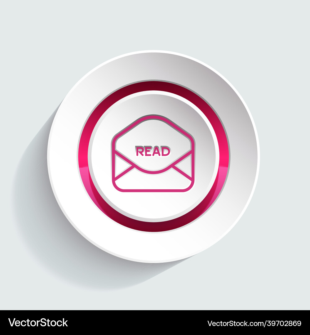 Message icon design element for your website app Message icon design element for your website app Vector Image