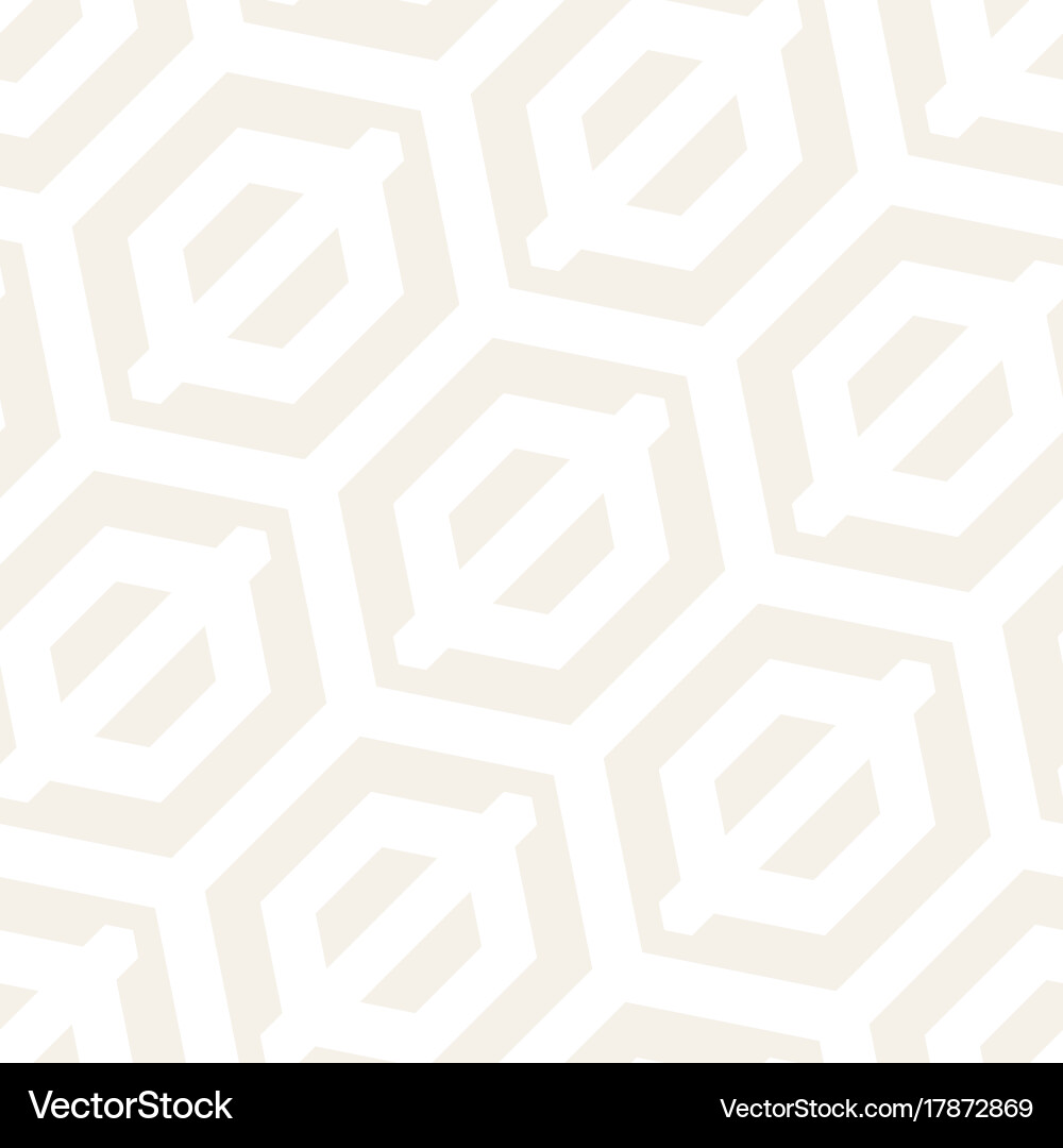 Subtle Hexagonal Lattice Pattern vector image