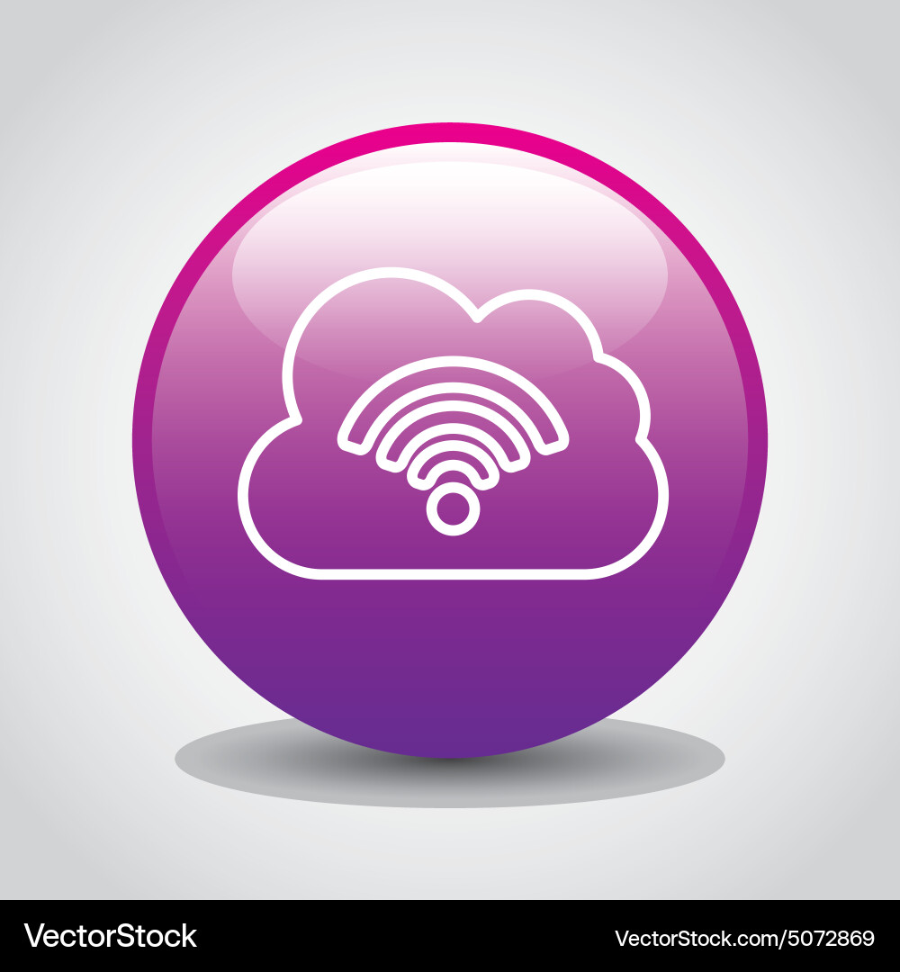 Wifi connection vector image