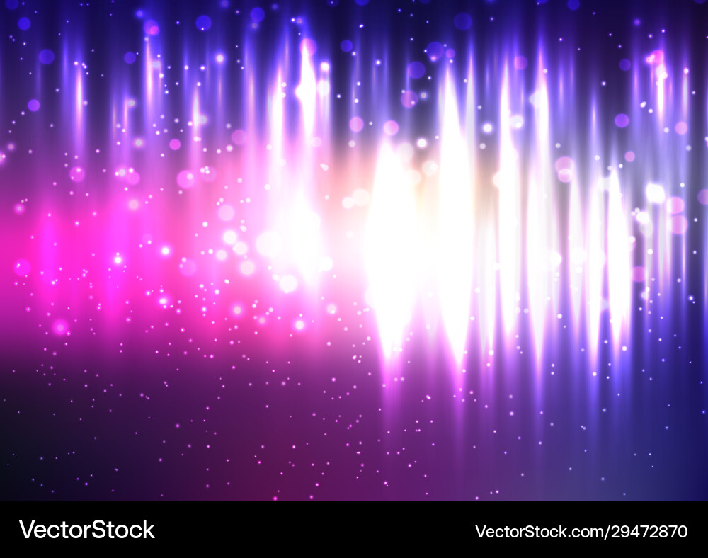 Dynamic Glow Abstract Background vector image