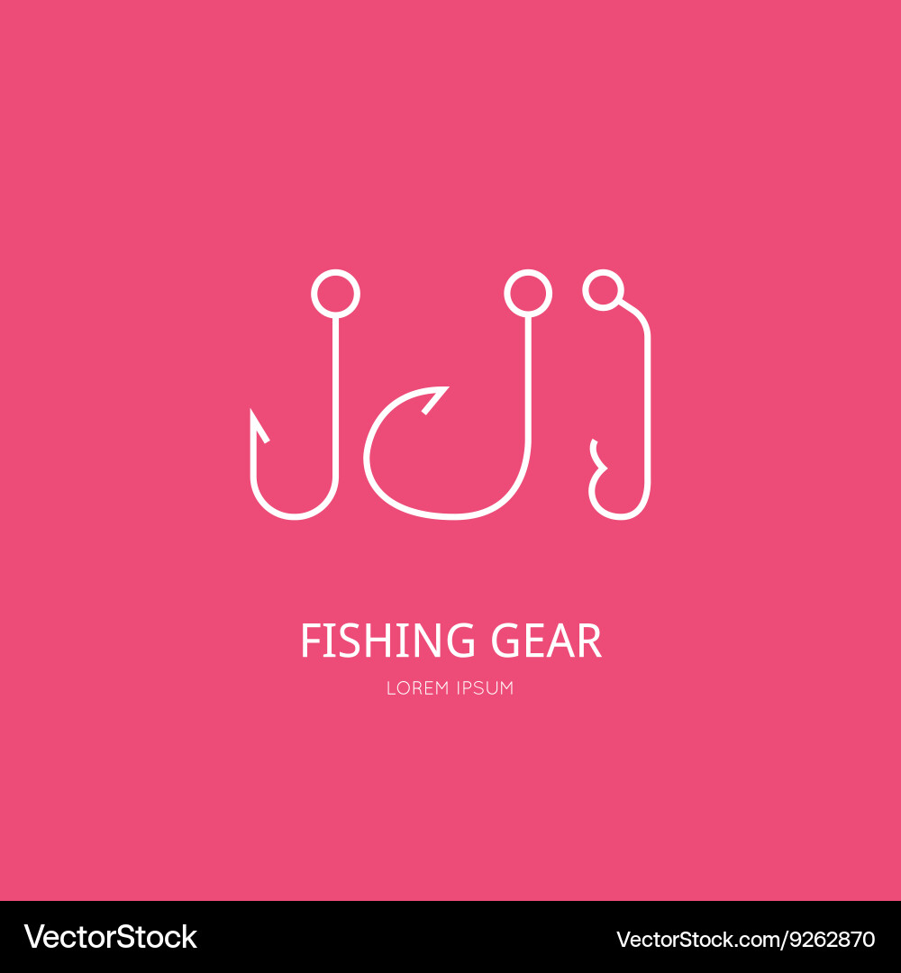 Fishing gear Vector Image