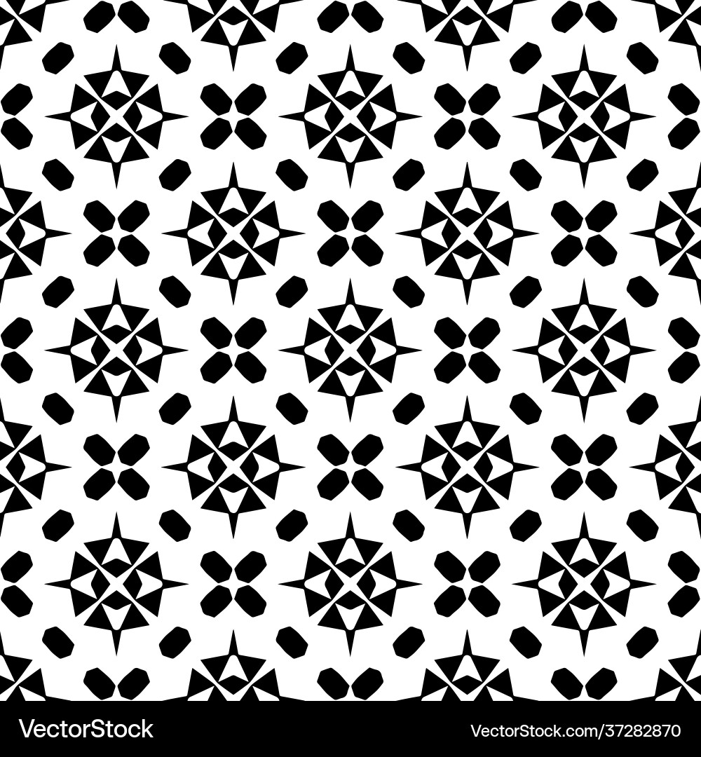 Geometric pattern with triangular elements vector image