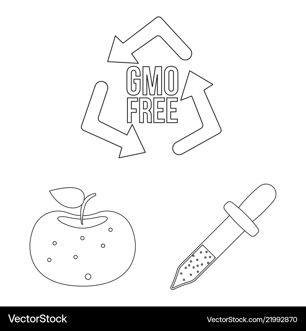 Isolated object of and icon set s vector image