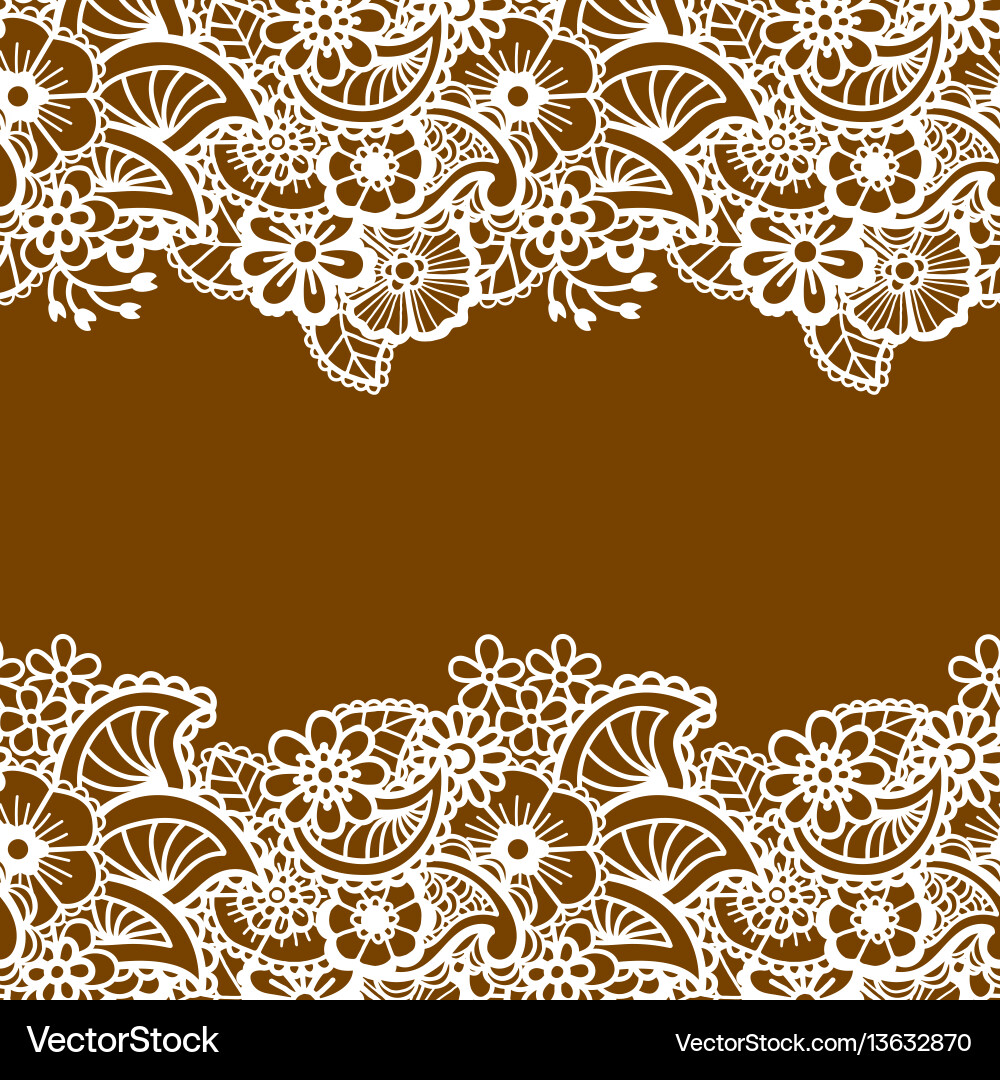 Mehndi horizontaler Hintergrund Mehndi horizontaler Hintergrund vektorbild